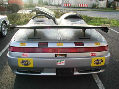 Italdesign Aztec from the rear